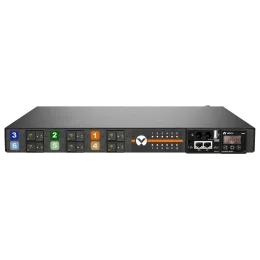 Контролируемый блок распределения питания, 12 комбинированных розеток IEC 60320 C13/19/RJ45 — вилка CEE, Vertiv