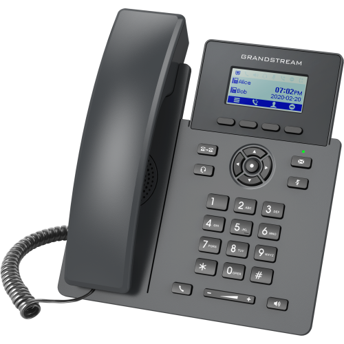 Grandstream GRP2601, Carrier-Grade IP Phones, 2 lines, 2 SIP accounts, Dual 10/100 Mbsps Ethernet ports, (with power supply)
