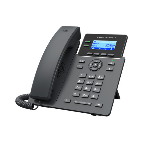 IP телефон Grandstream GRP2602G (PoE, Gigabit, БП в комплекте). 4 SIP аккаунта, 2 линии, есть подсветка экрана