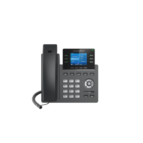 Grandstream GRP2613, Carrier-Grade IP Phones, 3+3  line keys, 3 SIP accounts, 24 Digital BLF and Speed Dial keys, HD (with power supply)