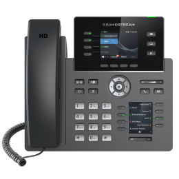 IP телефон Grandstream GRP2614  4 SIP аккаунта, 4 линии, двойной цветной LCD PoE, (1GbE)Gigabit Ethernet, 8 BLF, Wi-Fi, Bluetooth