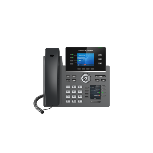 Grandstream GRP2614, Carrier-Grade IP Phones, 4  line keys, 12 SIP accounts, 24 Digital BLF and Speed Dial keys, HD (with power supply)