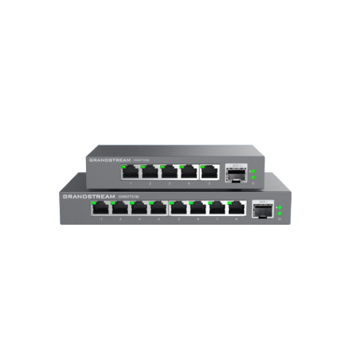 Grandstream GWN7701M, Unmanaged Network Switches, 8-ports 2.5  Gigabit Ethernet, 1 SFP+ port, Desktop, wall-mount