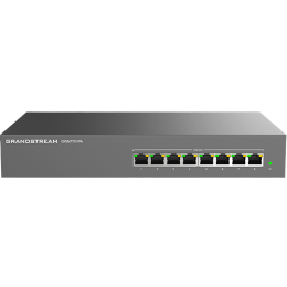 Grandstream GWN7701PA, Unmanaged Network Switch, 8x GbE RJ45, 8x PoE 802.3 af/at, Internal PSU