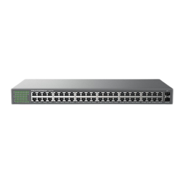 Grandstream GWN7706, Unmanaged Network Switch, 48x GbE RJ45, 2x SFP, metal case
