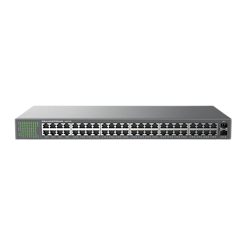 Grandstream GWN7706, Unmanaged Network Switch, 48x GbE RJ45, 2x SFP, metal case