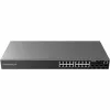 Управляемый коммутатор уровня 2+Grandstream GWN7802 16-портовый гигабитный — фото 2