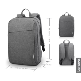 Рюкзак для ноутбука из текстильных материалов  CASE_BO 15.6 Backpack B210 Grey-Row (GX40Q17227)