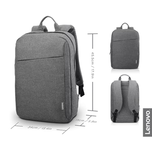 Рюкзак для ноутбука из текстильных материалов  CASE_BO 15.6 Backpack B210 Grey-Row (GX40Q17227)