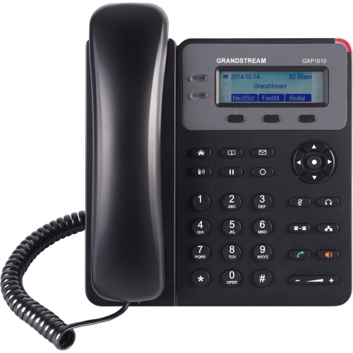 IP телефон Grandstream GXP1610 (без POE) 2 SIP аккаунта, 2 линии, нет подсветки экрана