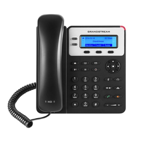 Grandstream GXP1625 - IP телефон. 2 SIP аккаунта, 2 линии, есть подсветка экрана, PoE