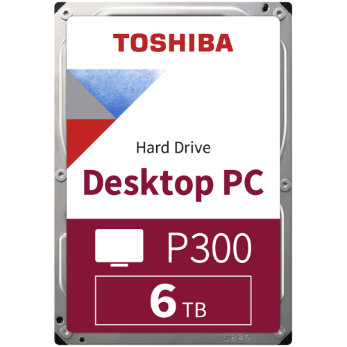 HDD Desktop TOSHIBA P300 6TB SMR, 3.5'', 128MB, 5400 RPM, SATA