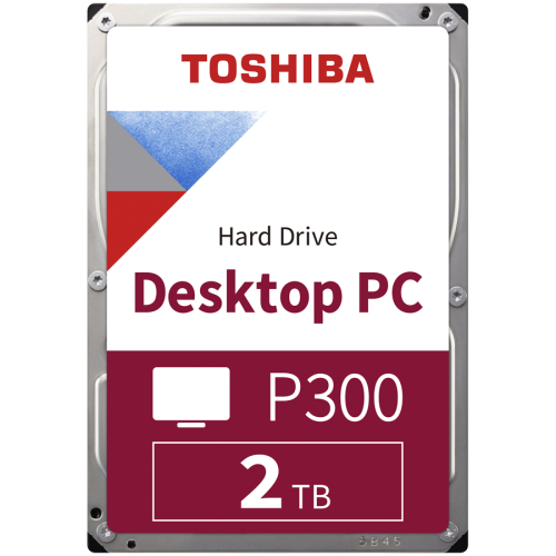 HDD Desktop TOSHIBA P300 2TB SMR, 3.5'', 256MB, 7200RPM, SATA