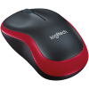 LOGITECH M185 Wireless Mouse - RED - EER2 — фото 2