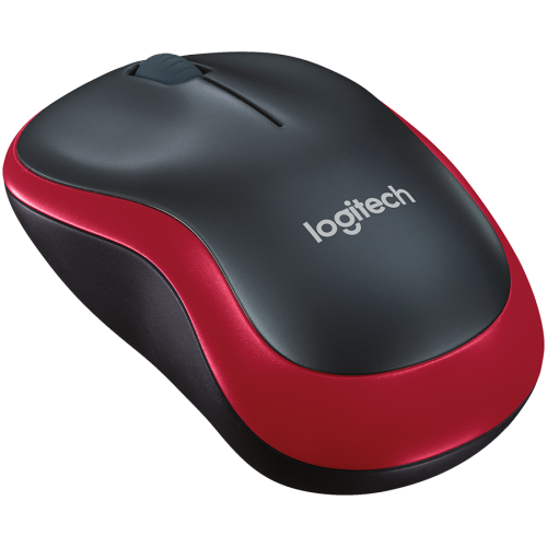 LOGITECH M185 Wireless Mouse - RED - EER2 — фото 2