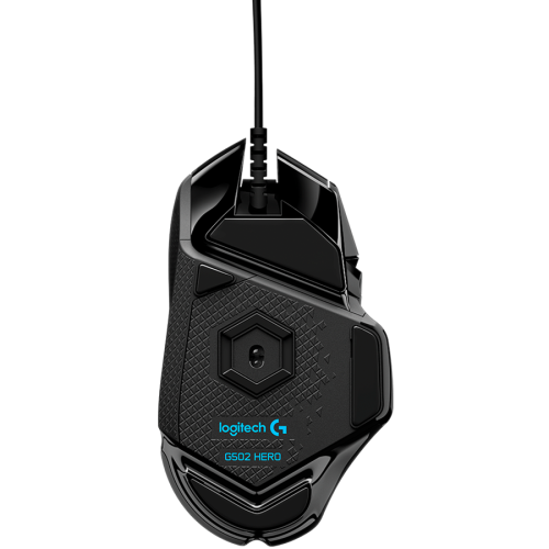 LOGITECH G502 Corded Gaming Mouse - HERO - BLACK - USB - EER2 — фото 5