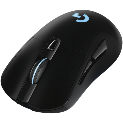 LOGITECH G703 LIGHTSPEED Wireless Gaming Mouse - HERO - BLACK - EER2 — фото 2