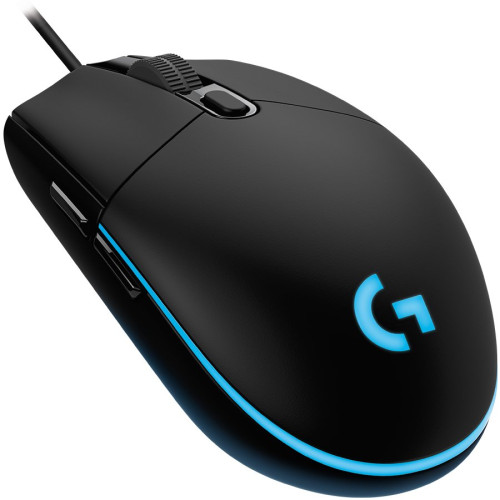 LOGITECH G203 LIGHTSYNC Corded Gaming Mouse - BLACK - USB — фото 2