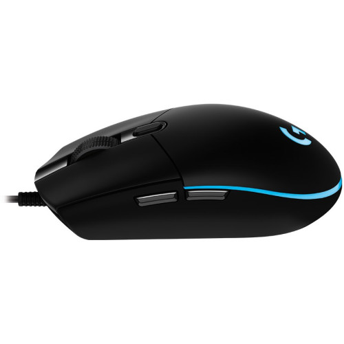 LOGITECH G203 LIGHTSYNC Corded Gaming Mouse - BLACK - USB — фото 3