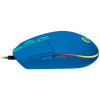 LOGITECH G203 LIGHTSYNC Corded Gaming Mouse - BLUE - USB — фото 2