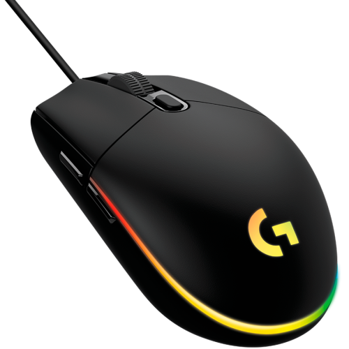 LOGITECH G102 LIGHTSYNC Corded Gaming Mouse - BLACK - USB - EER — фото 2