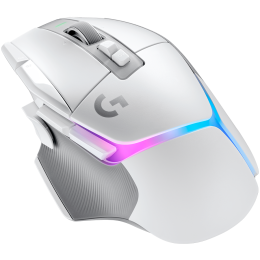 LOGITECH G502 X PLUS - LIGHTSPEED Wireless RGB Gaming Mouse - WHITE/PREMIUM - 2.4GHZ - EWR2-934 - #934