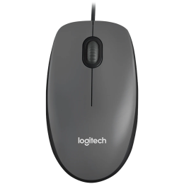 LOGITECH Mouse M100 - BLACK - USB - EMEA-914 - AKOYA HANGTAB BOX M100