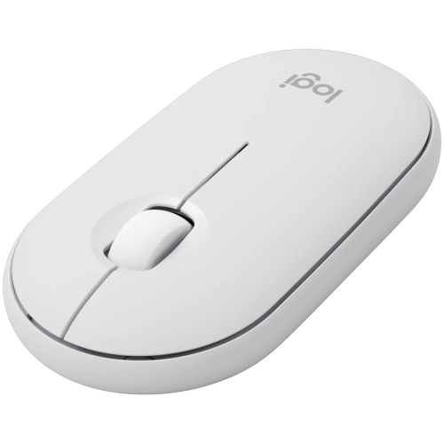 LOGITECH Pebble Mouse 2 M350s - TONAL WHITE - BT - EMEA-808 - DONGLELESS — фото 2