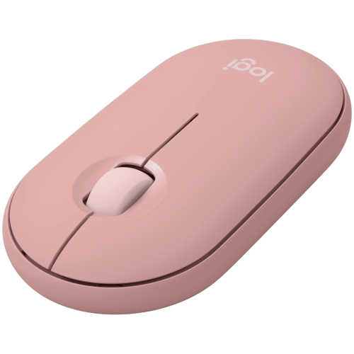 LOGITECH Pebble Mouse 2 M350s - TONAL ROSE - BT - EMEA-808 - DONGLELESS — фото 2