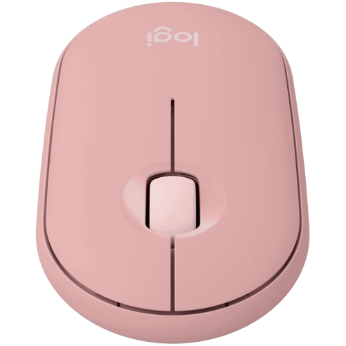 LOGITECH Pebble Mouse 2 M350s - TONAL ROSE - BT - EMEA-808 - DONGLELESS — фото 3