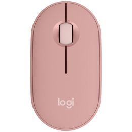 LOGITECH Pebble Mouse 2 M350s - TONAL ROSE - BT - EMEA-808 - DONGLELESS