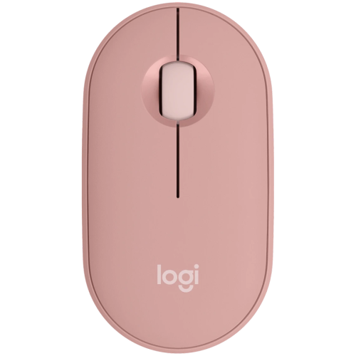 LOGITECH Pebble Mouse 2 M350s - TONAL ROSE - BT - EMEA-808 - DONGLELESS
