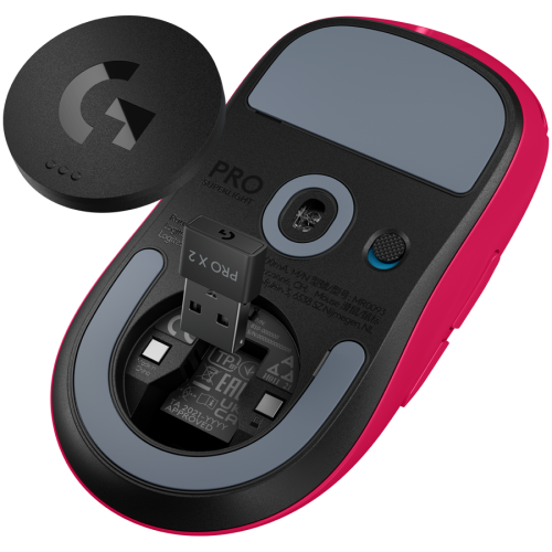 LOGITECH G PRO X SUPERLIGHT 2 DEX - PINK - 2.4GHZ  - EER2-933 - #933 — фото 4