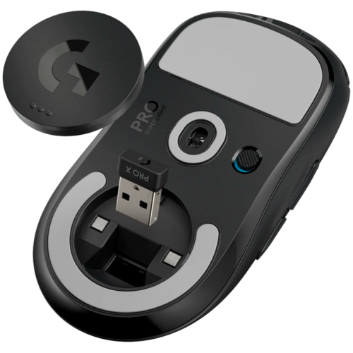 LOGITECH G PRO X SUPERLIGHT 2c compact wireless gaming mouse - BLACK - 2.4GHZ - EER2-933 — фото 5