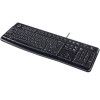 LOGITECH K120 Corded Keyboard - BLACK - USB - RUS - B2B — фото 4