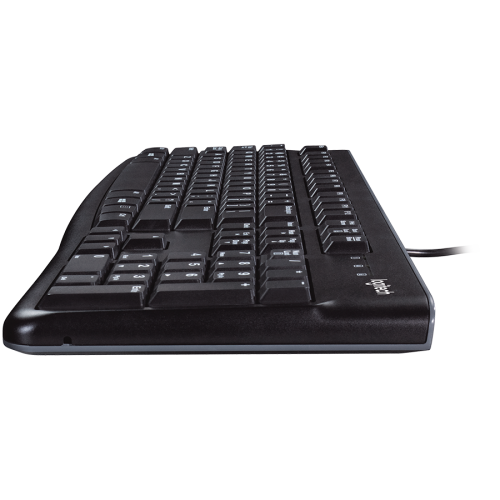 LOGITECH MK120 Corded Combo - BLACK - USB - RUS — фото 2
