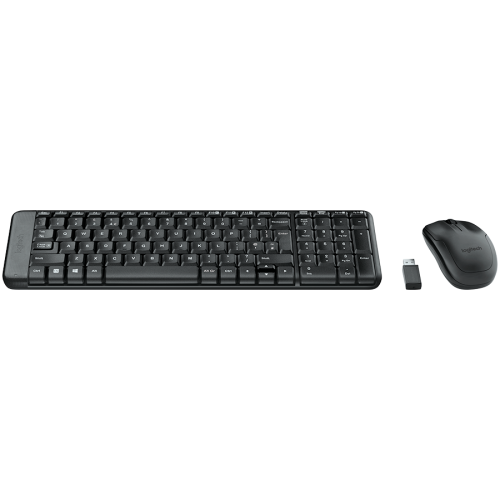 LOGITECH MK220 Wireless Combo - BLACK - RUS — фото 2