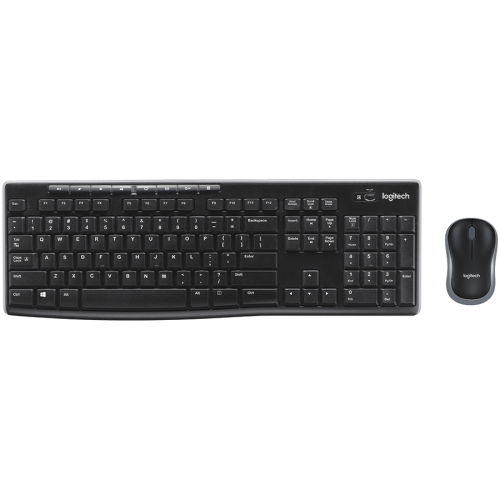 LOGITECH MK270 Wireless Combo - BLACK - RUS
