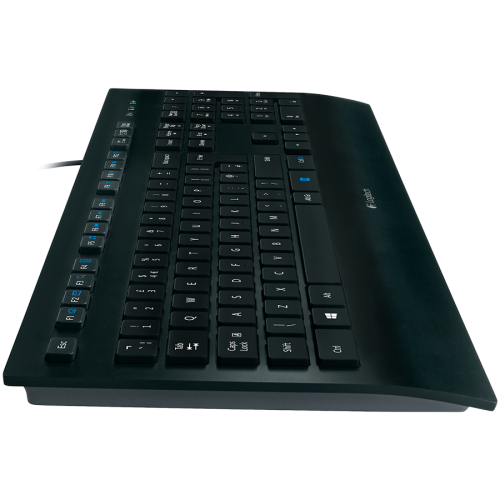 LOGITECH K280e Corded Keyboard - BLACK - USB - RUS - B2B — фото 3