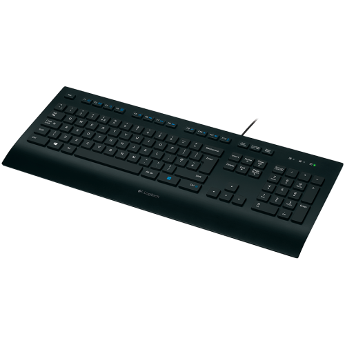 LOGITECH K280e Corded Keyboard - BLACK - USB - RUS - B2B — фото 2