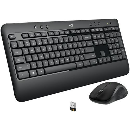 LOGITECH MK540 ADVANCED Wireless Combo - BLACK - RUS — фото 2