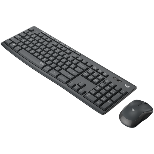 LOGITECH MK295 Silent Wireless Combo - GRAPHITE - RUS — фото 4