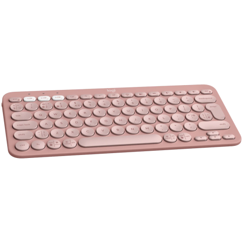 LOGITECH Pebble Keys 2 K380s - TONAL ROSE - US INT'L - BT - INTNL-973 - UNIVERSAL — фото 2