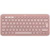 LOGITECH Pebble Keys 2 K380s - TONAL ROSE - US INT'L - BT - INTNL-973 - UNIVERSAL