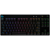 LOGITECH G PRO X TKL LIGHTSPEED Gaming Keyboard - BLACK - US INT'L - 2.4GHZ/BT - EMEA28-935 - TACTILE