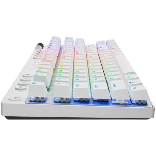 LOGITECH G PRO X TKL LIGHTSPEED Gaming Keyboard - WHITE - US INT'L - 2.4GHZ/BT - EMEA28-935 - TACTILE — фото 3