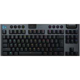 LOGITECH G915 X LIGHTSPEED TKL Wireless Gaming Keyboard - BLACK - US INT'L - 2.4GHZ/BT - N/A - EMEA28i-935 - TACTILE