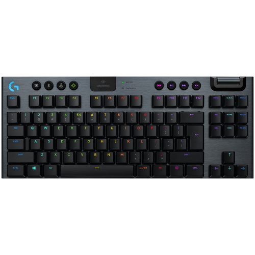 LOGITECH G915 X LIGHTSPEED TKL Wireless Gaming Keyboard - BLACK - US INT'L - 2.4GHZ/BT - N/A - EMEA28i-935 - TACTILE