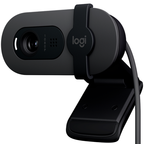 LOGITECH Brio 100 Full HD Webcam - GRAPHITE - USB - EMEA28-935 — фото 2