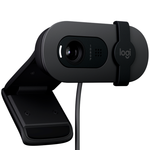 LOGITECH Brio 100 Full HD Webcam - GRAPHITE - USB - EMEA28-935 — фото 3